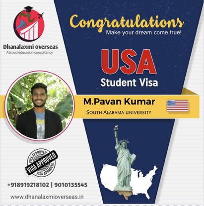 M. Pavan Kumar — USA visa approved