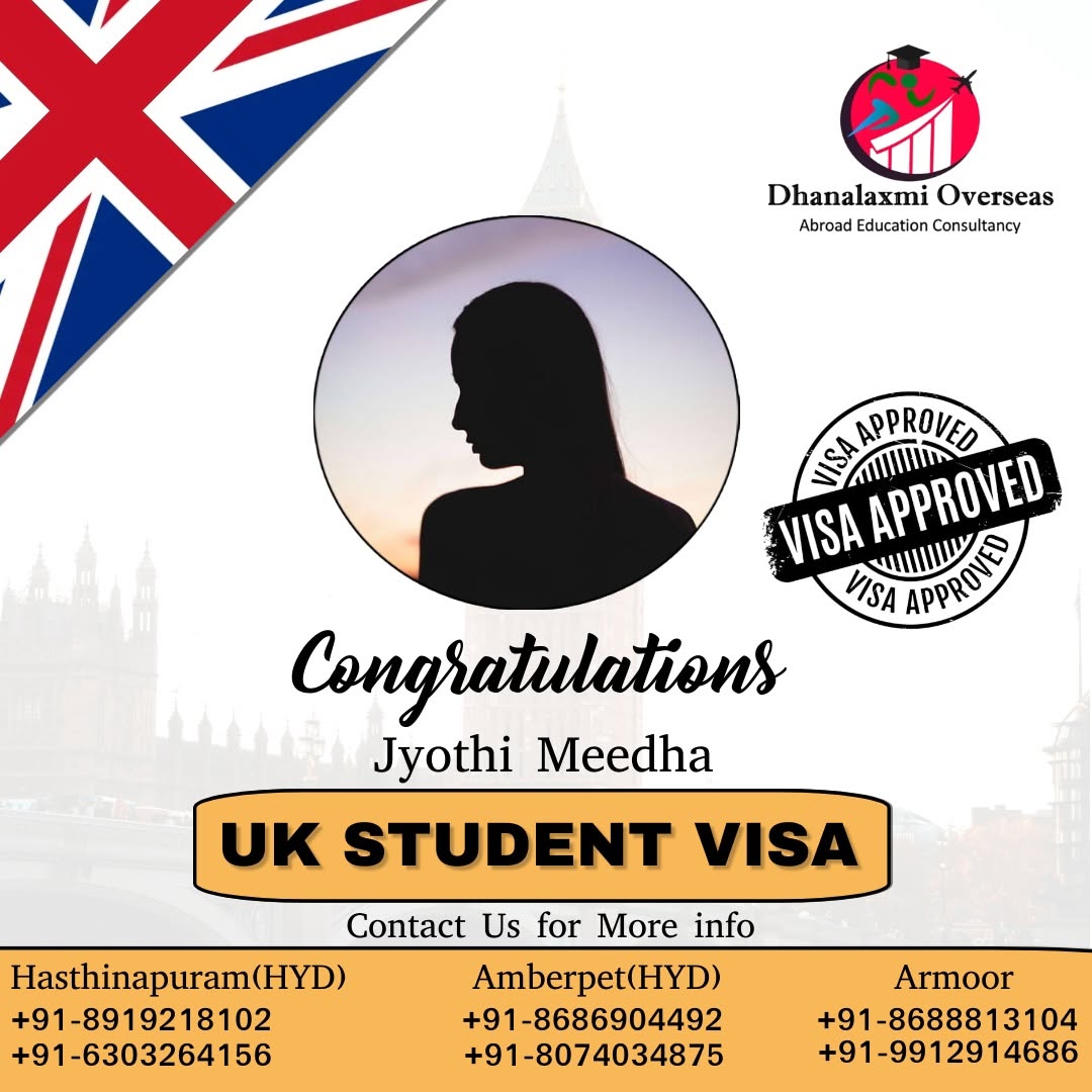 Jyothi Meedha — UK visa approved