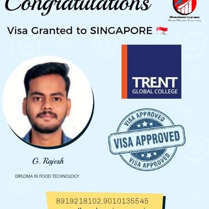 G. Rajesh — Singapore visa approved