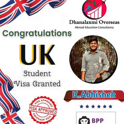 K. Abhishek — UK visa approved