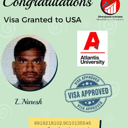 L. Naresh — USA visa approved
