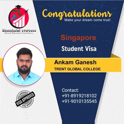 Ankam Ganesh — Singapore visa approved