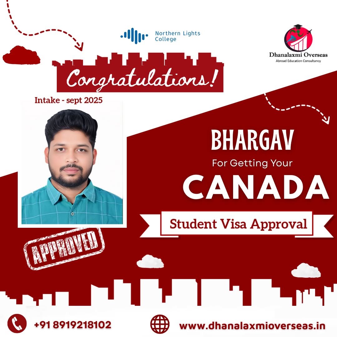 Bhargav — Canada visa approved