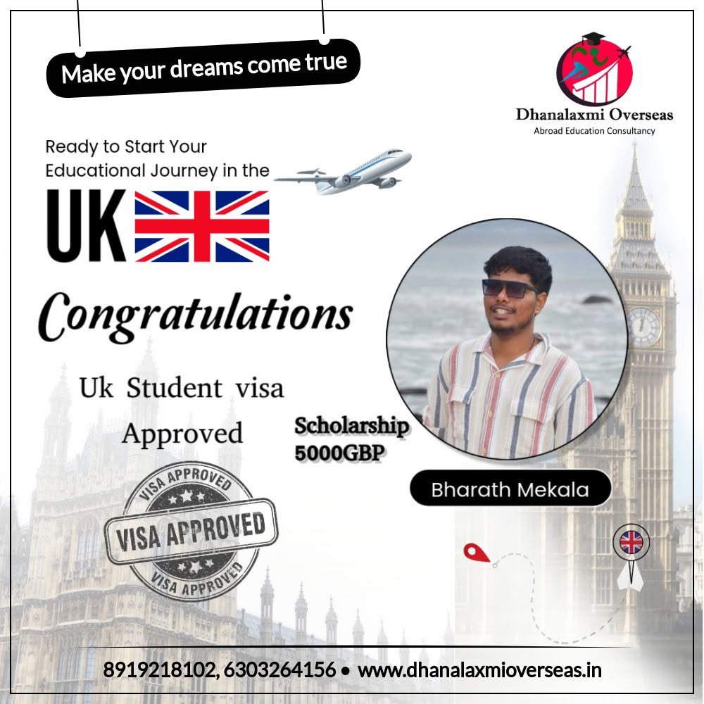 Bharath Mekala — UK visa approved