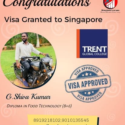 G. Shiva Kumar — Singapore visa approved