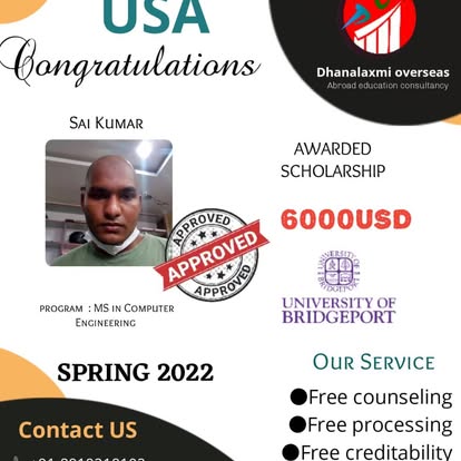 Sai Kumar — USA visa approved