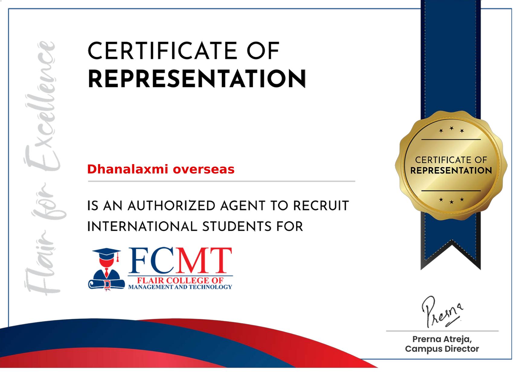 FCMT, Canada — Authorised Recruitment Partner