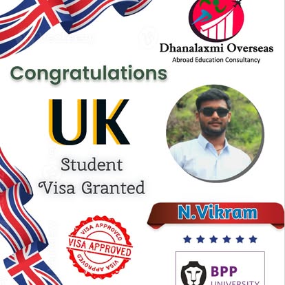 N. Vikram — UK visa approved