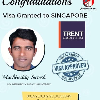 Machireddy Suresh — Singapore visa approved