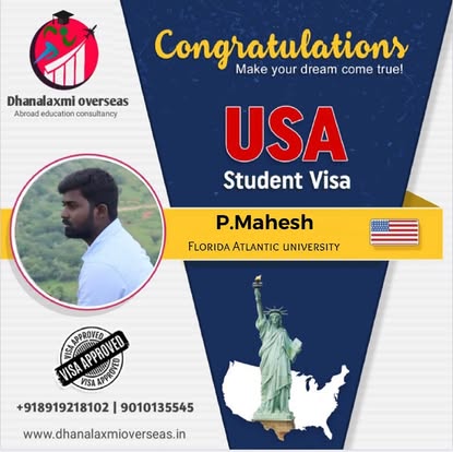 P. Mahesh — USA visa approved