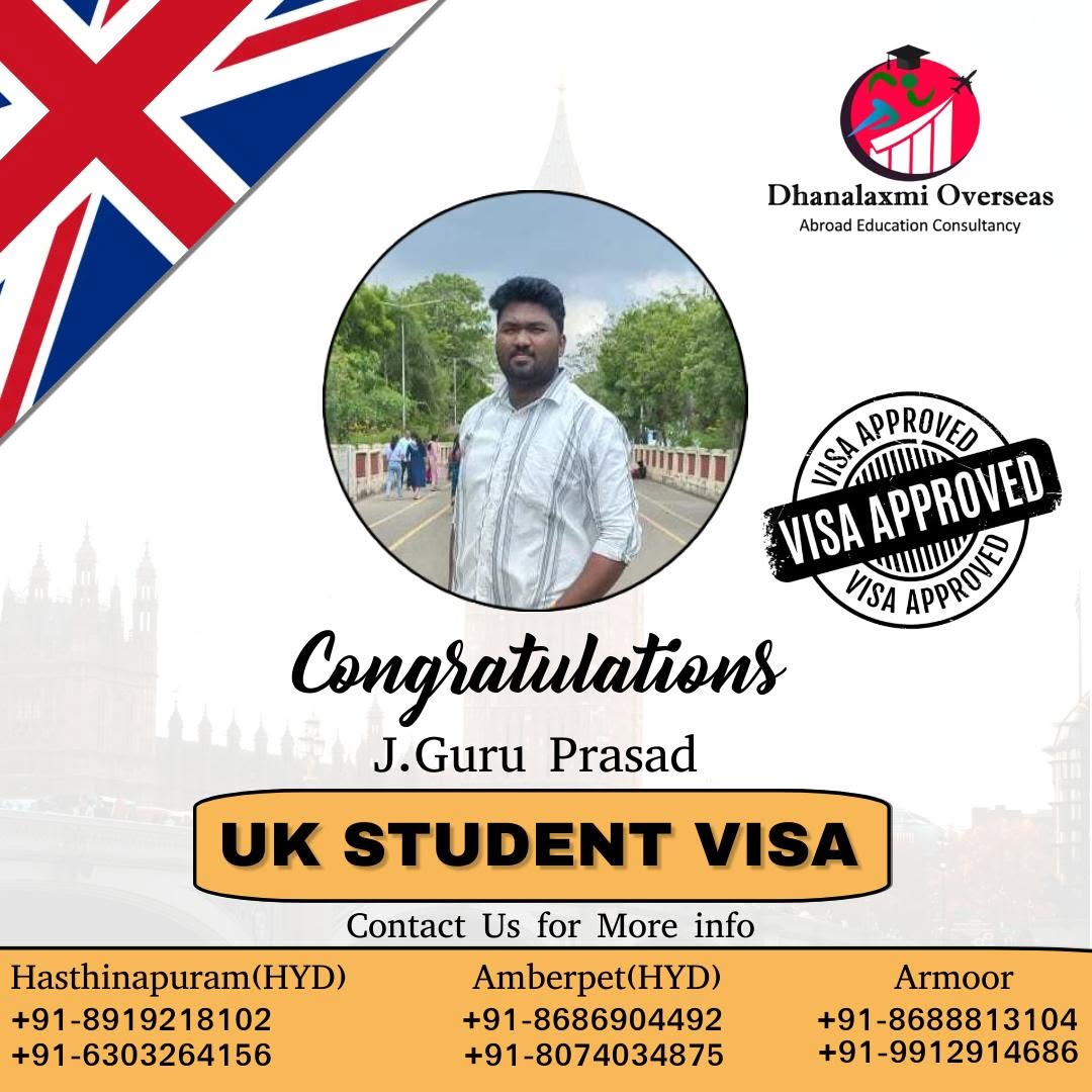 J. Guru Prasad — UK visa approved
