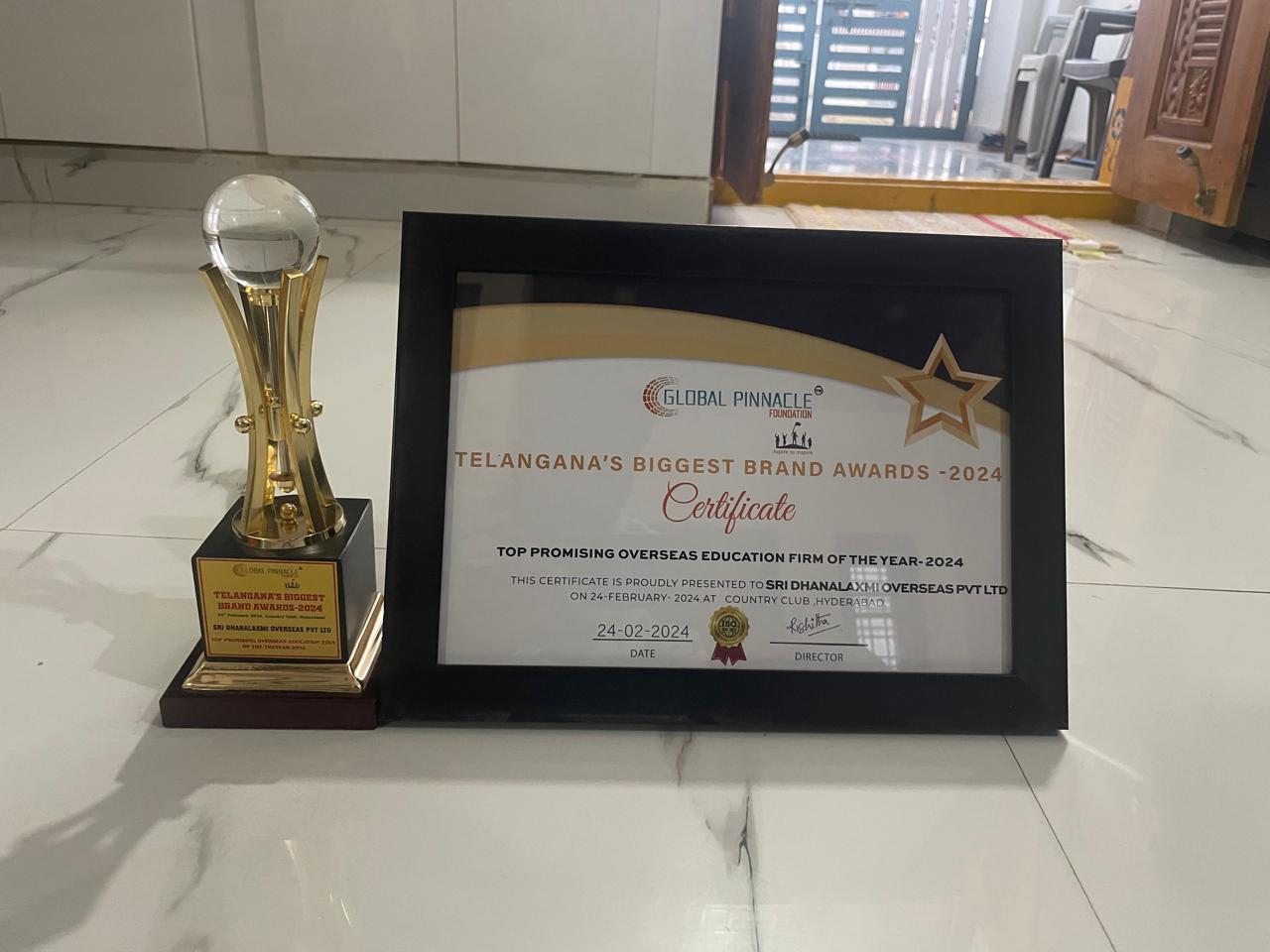 Telangana's Biggest Brand Awards 2024