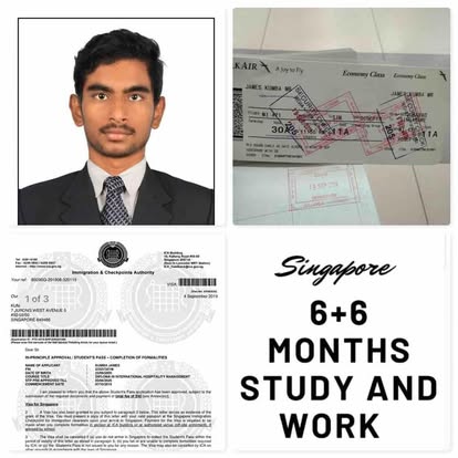 James Kumar — Singapore visa approved