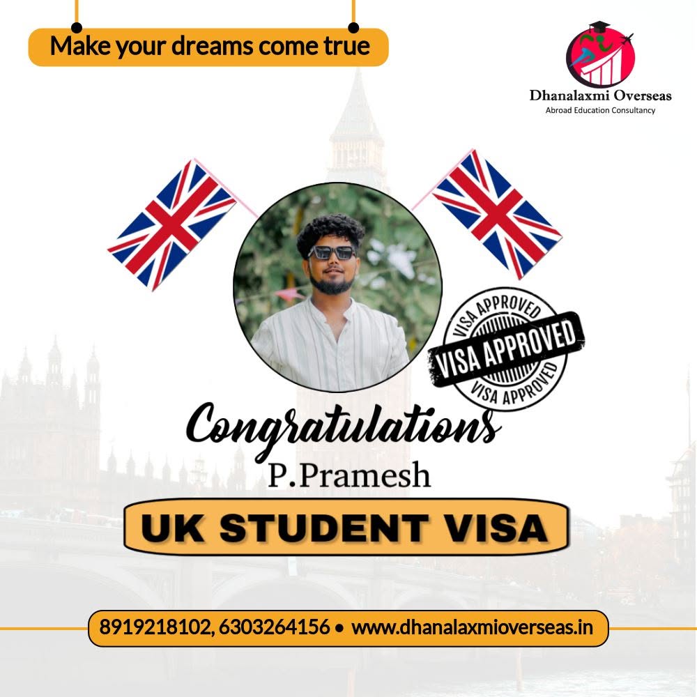 P. Pramesh — UK visa approved