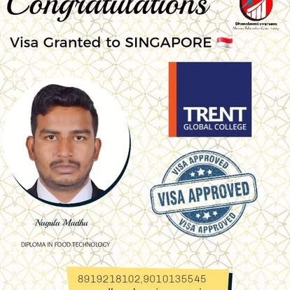 Nagula Madhu — Singapore visa approved