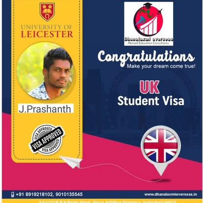 J. Prashanth — UK visa approved
