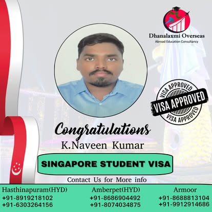 K. Naveen Kumar — Singapore visa approved