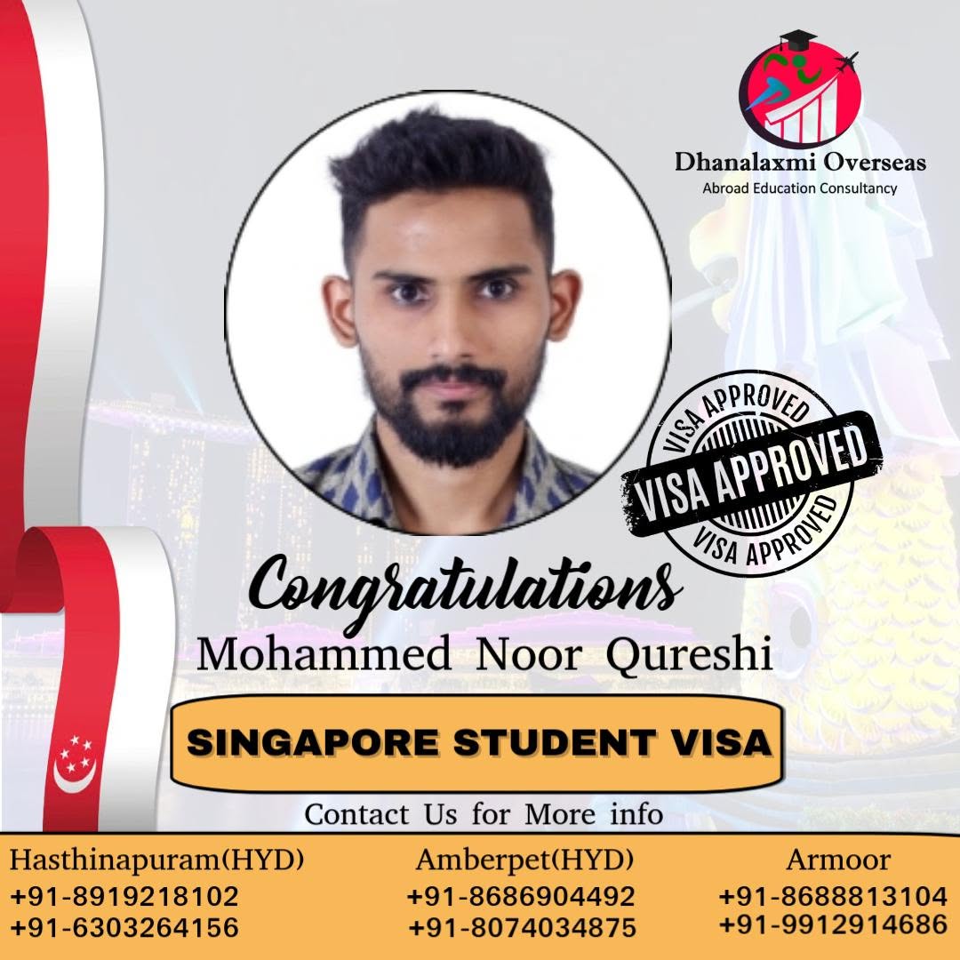 Mohammed Noor Qureshi — Singapore visa approved