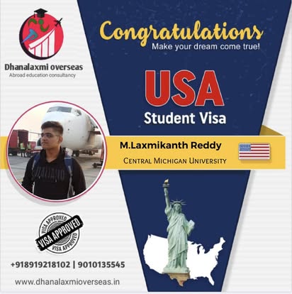 M. Laxmikanth Reddy — USA visa approved