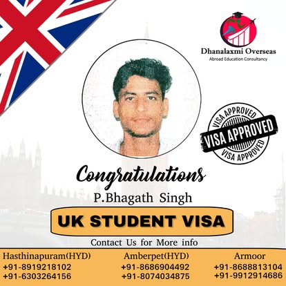 P. Bhagath Singh — UK visa approved