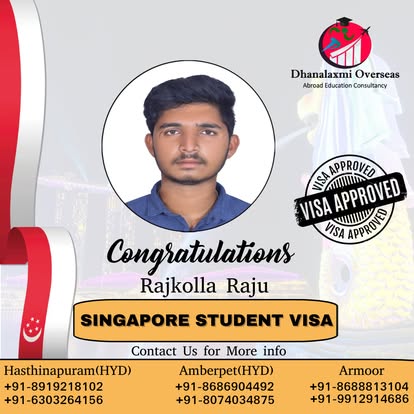 Rajkolla Raju — Singapore visa approved